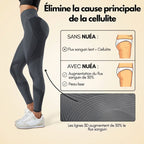 Réduisez l'apparence de la cellulite et brûlez jusqu'à 2× plus de calories grâce au legging Nuéa.